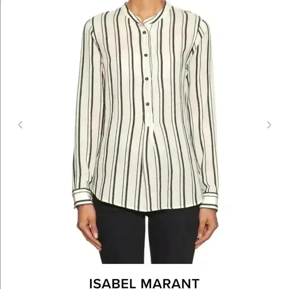 Isabel Marant Udena long sleeved shirt